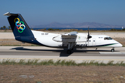 Olympic Air de Havilland Canada DHC-8-102A (SX-BIP) at  Rhodes, Greece