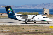 Olympic Air de Havilland Canada DHC-8-102A (SX-BIR) at  Rhodes, Greece