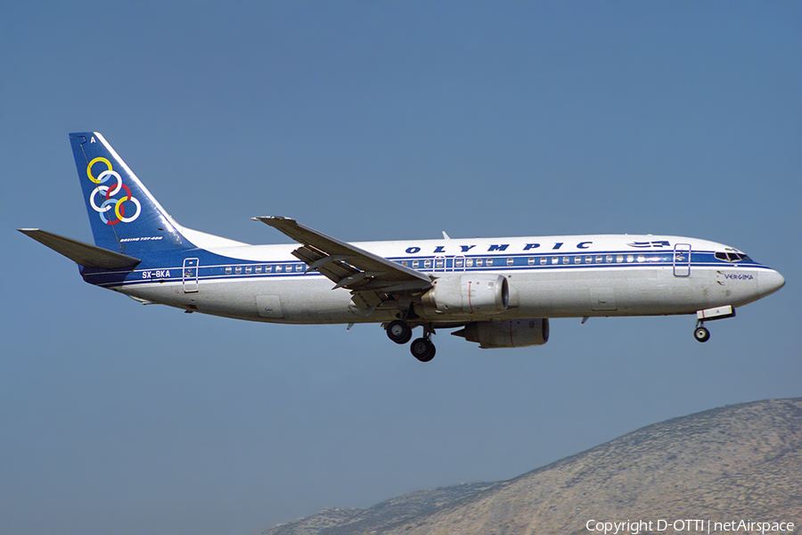 Olympic Airways Boeing 737-484 (SX-BKA) | Photo 509449