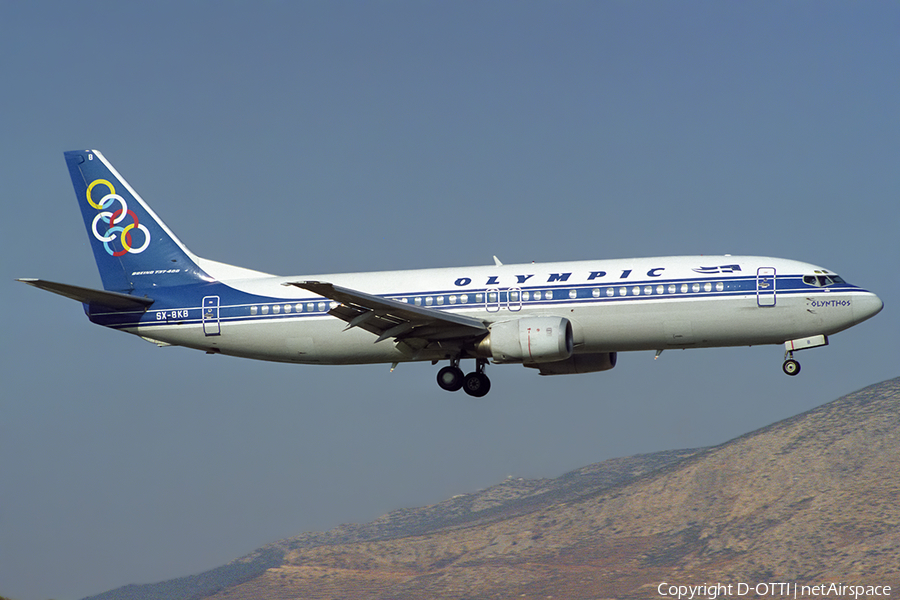 Olympic Airways Boeing 737-484 (SX-BKB) | Photo 513182