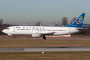 Olympic Airlines Boeing 737-484 (SX-BKF) at  Dusseldorf - International, Germany