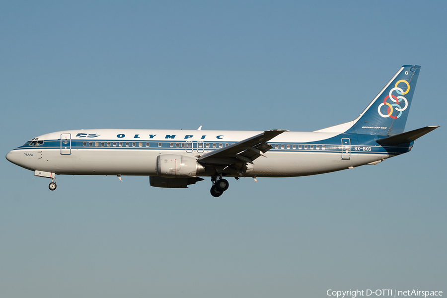 Olympic Airlines Boeing 737-484 (SX-BKG) | Photo 199866
