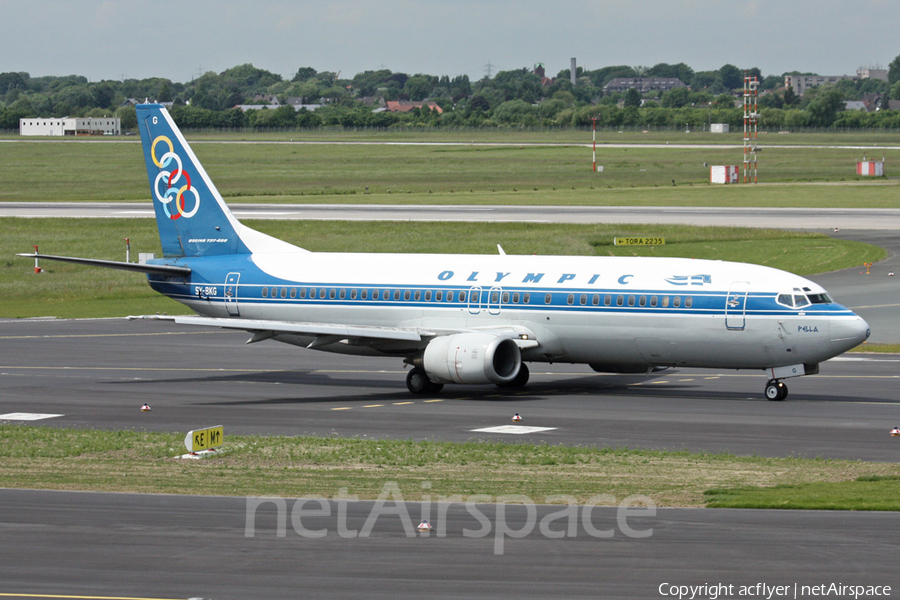 Olympic Airlines Boeing 737-484 (SX-BKG) | Photo 317390