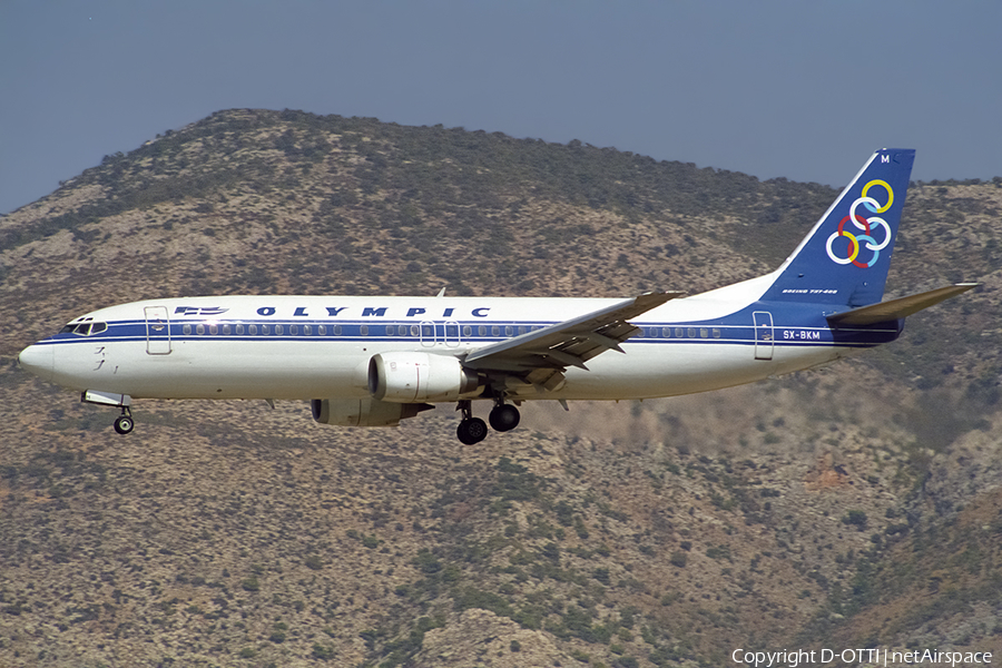 Olympic Airways Boeing 737-4Q8 (SX-BKM) | Photo 508820