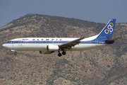 Olympic Airways Boeing 737-4Q8 (SX-BKM) at  Athens - Ellinikon (closed), Greece