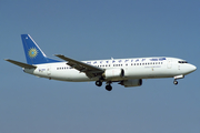 Macedonian Airlines (Olympic) Boeing 737-46J (SX-BMA) at  Athens - Ellinikon (closed), Greece