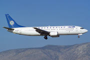 Macedonian Airlines (Olympic) Boeing 737-46J (SX-BMB) at  Athens - Ellinikon (closed), Greece