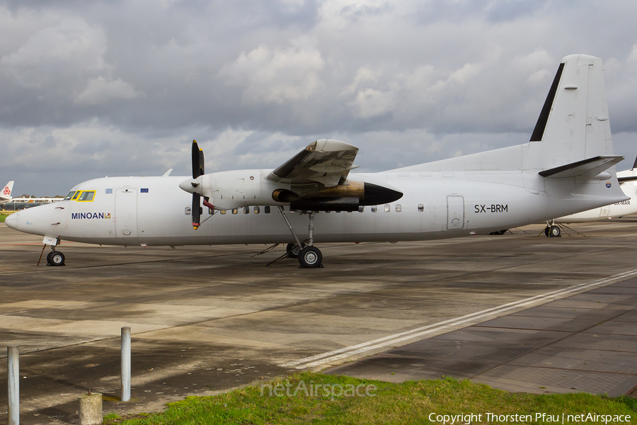 Minoan Air Fokker 50 (SX-BRM) | Photo 90570