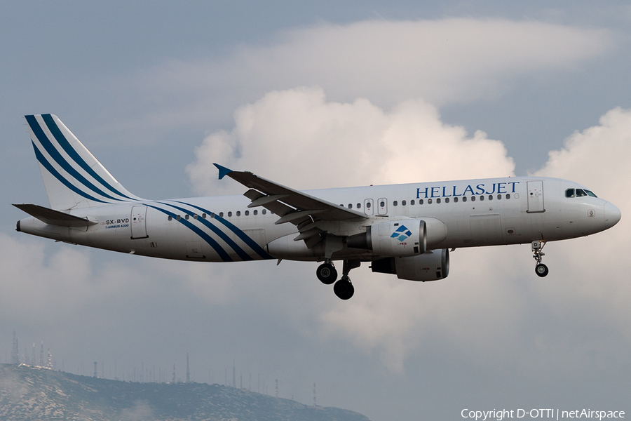 Hellas Jet Airbus A320-211 (SX-BVD) | Photo 201182