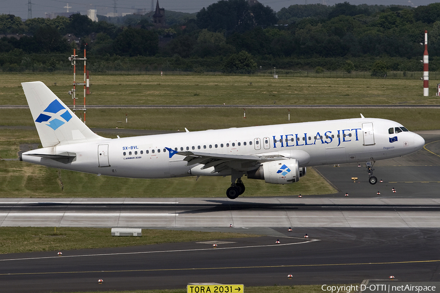 Hellas Jet Airbus A320-212 (SX-BVL) | Photo 275765