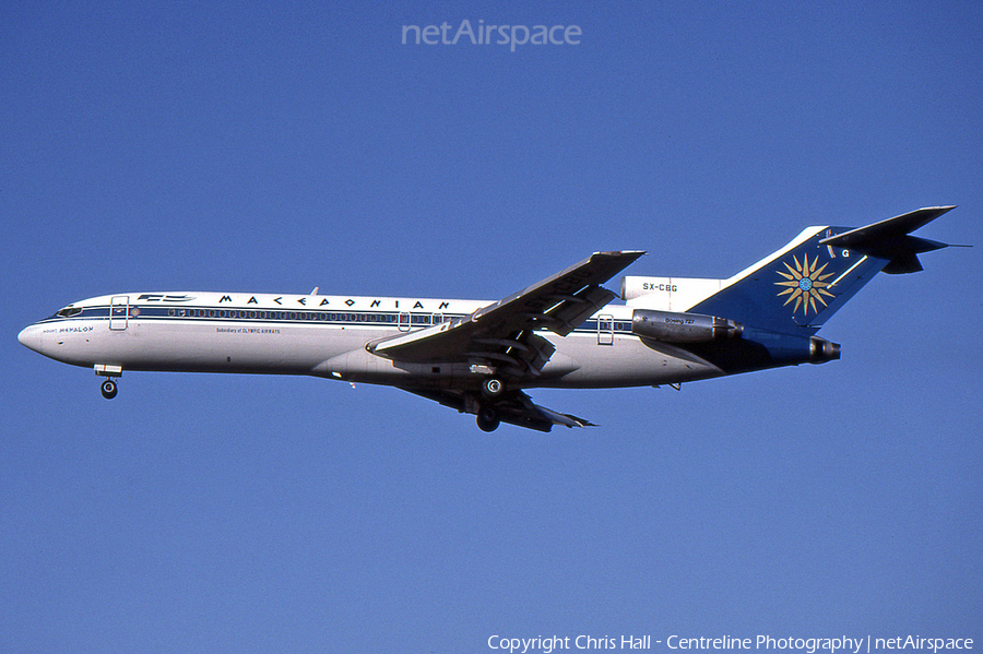Macedonian Airlines (Olympic) Boeing 727-230(Adv) (SX-CBG) | Photo 94357