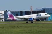 Sky Express Airbus A320-251N (SX-CRE) at  Warsaw - Frederic Chopin International, Poland