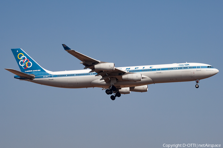 Olympic Airways Airbus A340-313 (SX-DFA) | Photo 205716