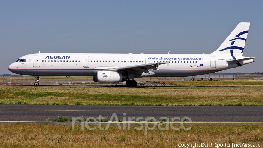 Aegean Airlines Airbus A321-231 (SX-DGA) | Photo 205953