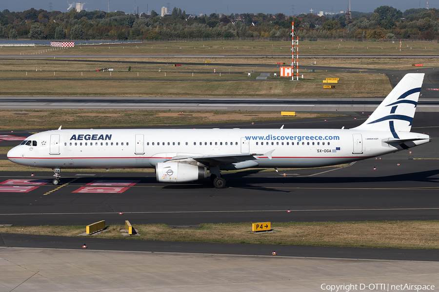 Aegean Airlines Airbus A321-231 (SX-DGA) | Photo 140818