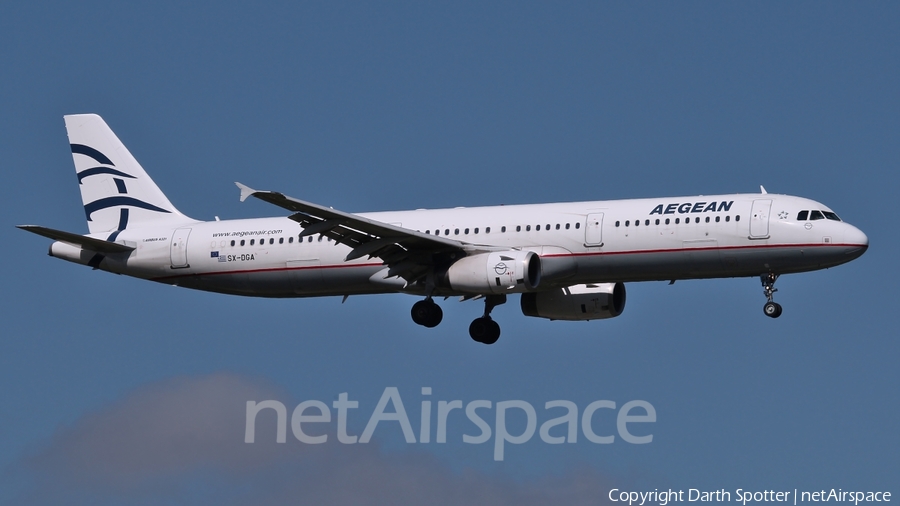Aegean Airlines Airbus A321-231 (SX-DGA) | Photo 216683