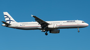 Aegean Airlines Airbus A321-231 (SX-DGA) at  Frankfurt am Main, Germany