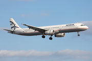 Aegean Airlines Airbus A321-231 (SX-DGA) at  London - Heathrow, United Kingdom