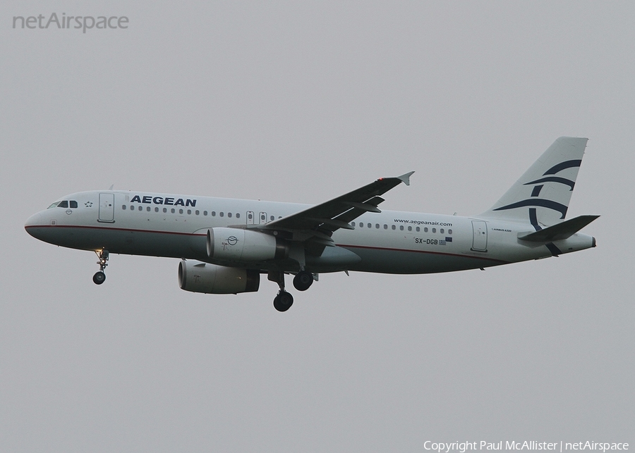 Aegean Airlines Airbus A320-232 (SX-DGB) | Photo 28288