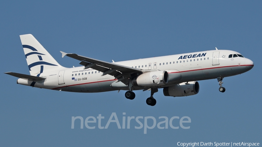 Aegean Airlines Airbus A320-232 (SX-DGB) | Photo 215895