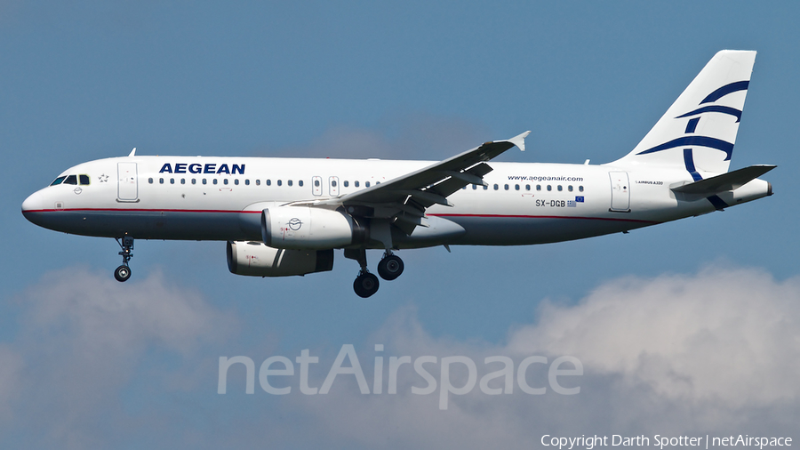 Aegean Airlines Airbus A320-232 (SX-DGB) | Photo 378182