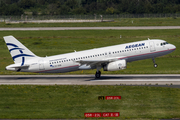 Aegean Airlines Airbus A320-232 (SX-DGB) at  Dusseldorf - International, Germany