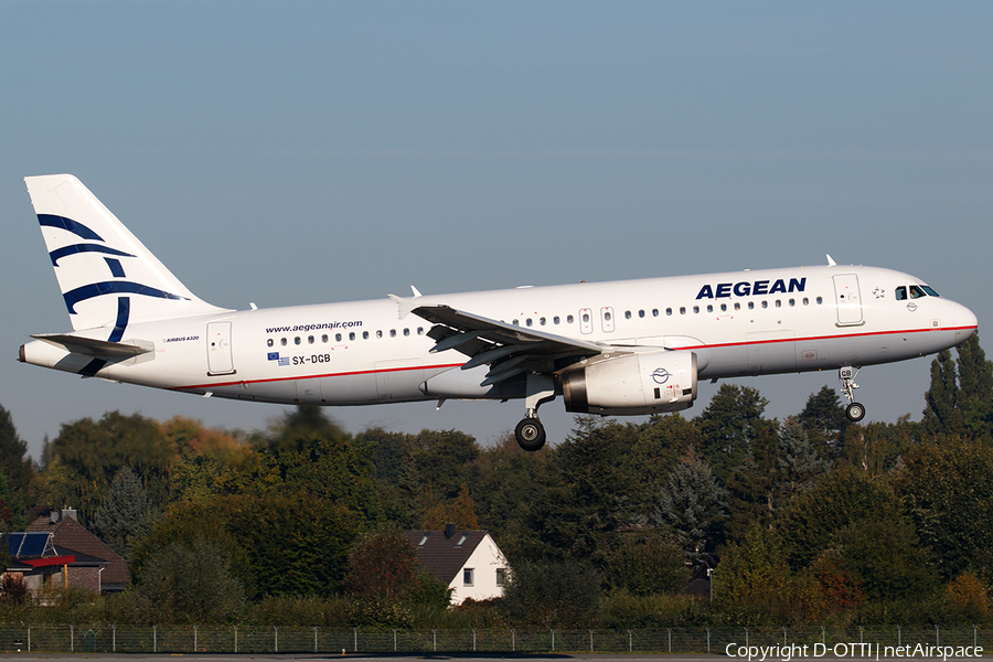 Aegean Airlines Airbus A320-232 (SX-DGB) | Photo 474840