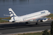 Aegean Airlines Airbus A320-232 (SX-DGC) at  Corfu - International, Greece