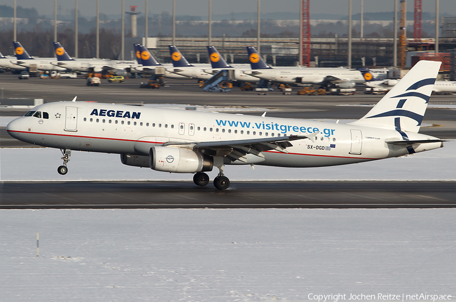Aegean Airlines Airbus A320-232 (SX-DGD) | Photo 24893