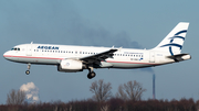Aegean Airlines Airbus A320-232 (SX-DGE) at  Dusseldorf - International, Germany