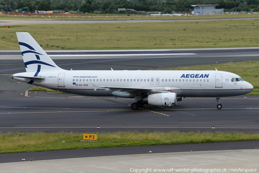 Aegean Airlines Airbus A320-232 (SX-DGE) | Photo 459227