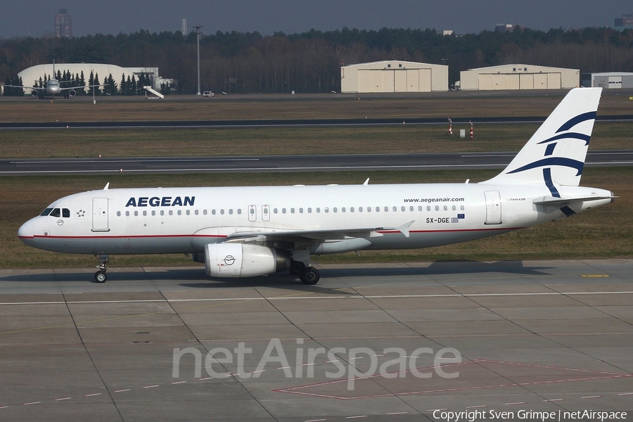 Aegean Airlines Airbus A320-232 (SX-DGE) | Photo 43940