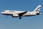 Aegean Airlines Airbus A319-132 (SX-DGF) at  Stockholm - Arlanda, Sweden