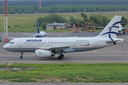 Aegean Airlines Airbus A319-132 (SX-DGF) at  Moscow - Domodedovo, Russia