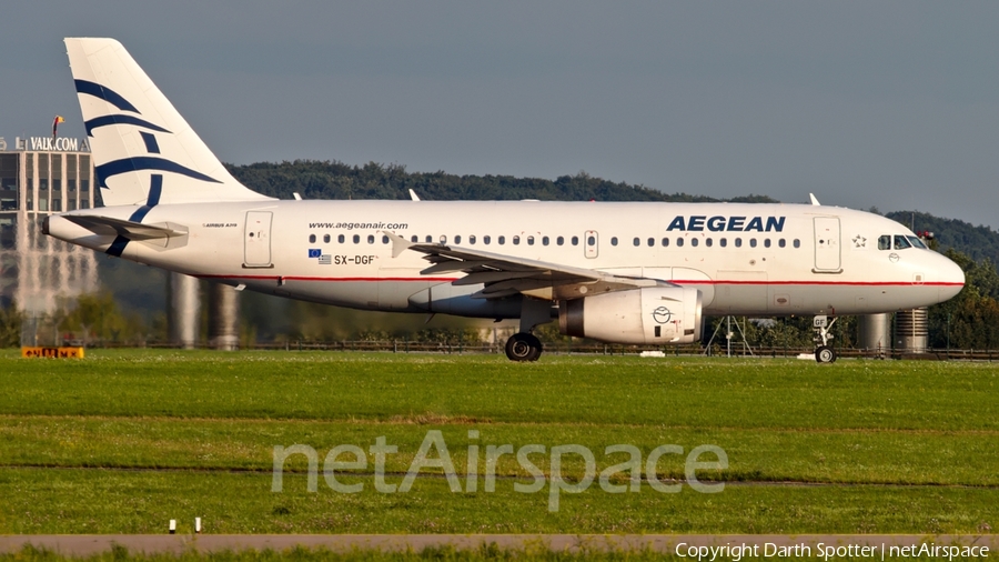 Aegean Airlines Airbus A319-132 (SX-DGF) | Photo 192282