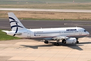 Aegean Airlines Airbus A319-132 (SX-DGF) at  Dusseldorf - International, Germany