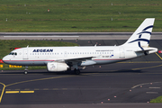 Aegean Airlines Airbus A319-132 (SX-DGF) at  Dusseldorf - International, Germany