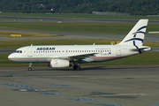 Aegean Airlines Airbus A319-132 (SX-DGF) at  Hamburg - Fuhlsbuettel (Helmut Schmidt), Germany