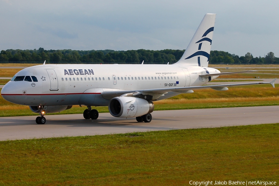 Aegean Airlines Airbus A319-132 (SX-DGF) | Photo 176402