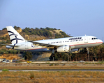 Aegean Airlines Airbus A319-132 (SX-DGF) at  Rhodes, Greece