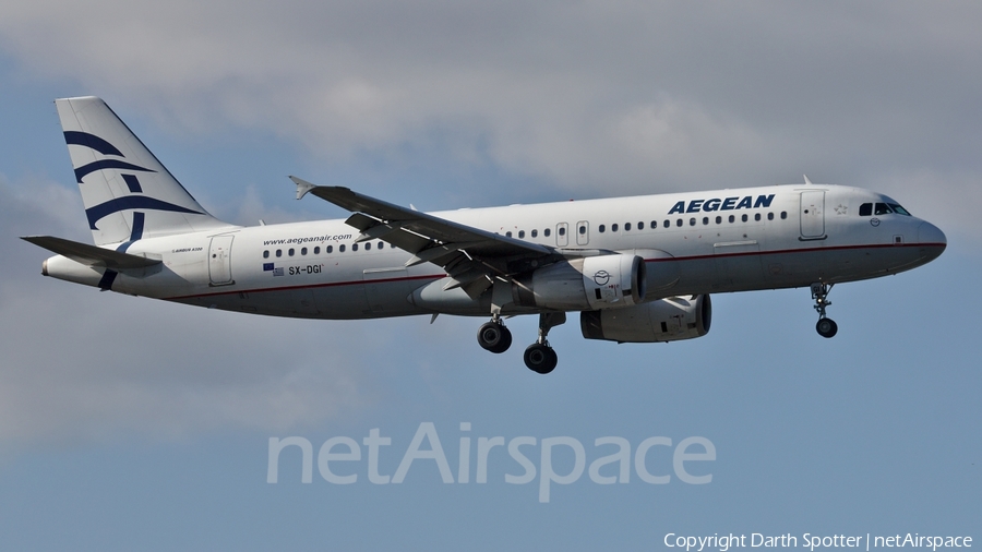 Aegean Airlines Airbus A320-232 (SX-DGI) | Photo 232219