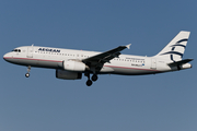 Aegean Airlines Airbus A320-232 (SX-DGJ) at  Corfu - International, Greece