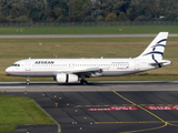 Aegean Airlines Airbus A320-232 (SX-DGJ) at  Dusseldorf - International, Germany