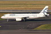 Aegean Airlines Airbus A320-232 (SX-DGJ) at  Dusseldorf - International, Germany