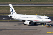 Aegean Airlines Airbus A320-232 (SX-DGJ) at  Dusseldorf - International, Germany