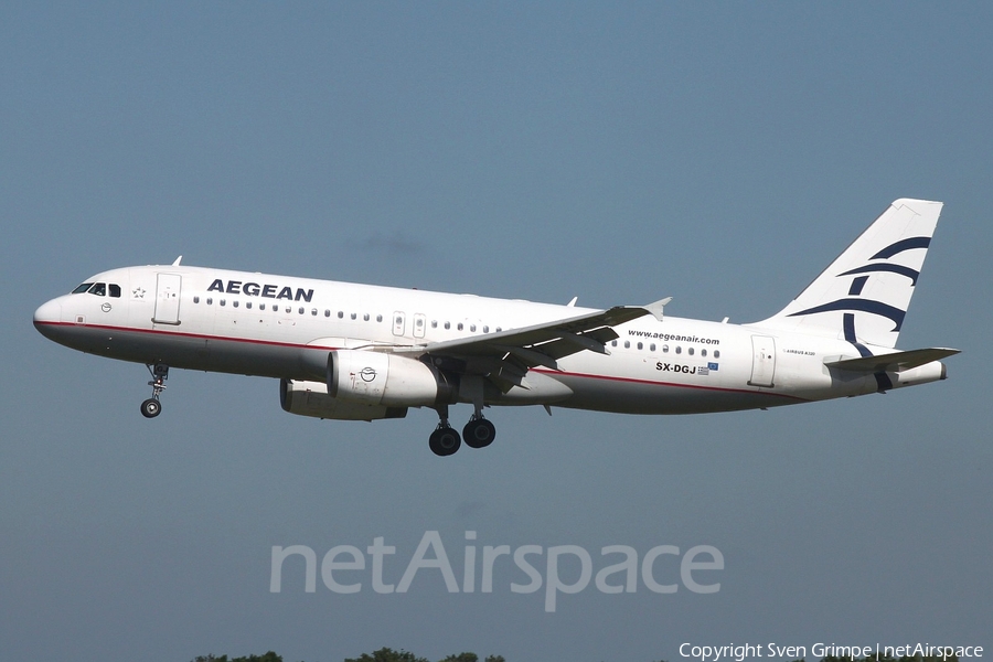 Aegean Airlines Airbus A320-232 (SX-DGJ) | Photo 341984