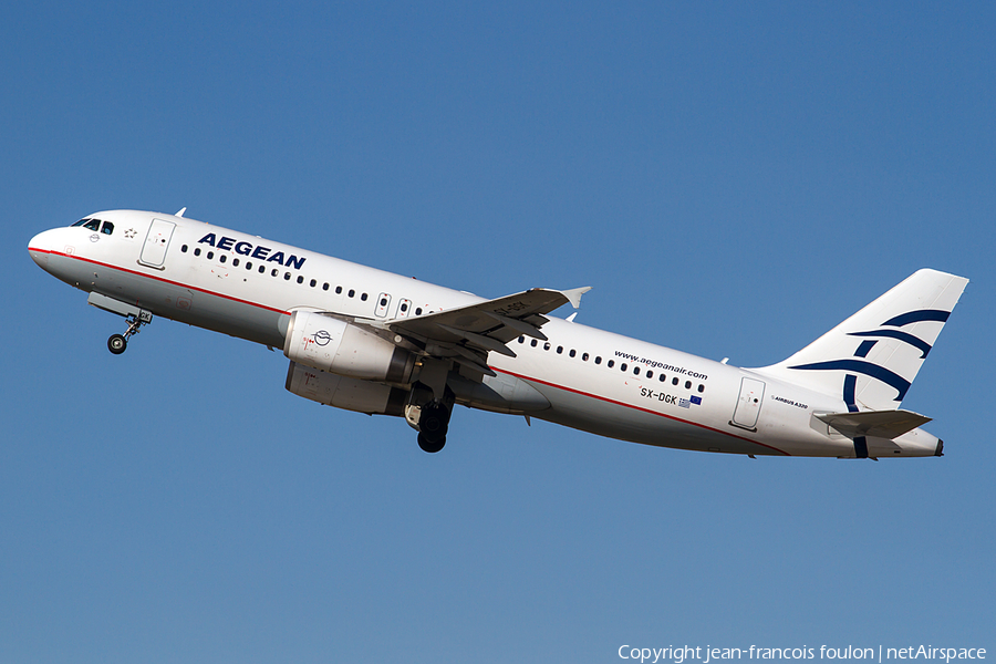 Aegean Airlines Airbus A320-232 (SX-DGK) | Photo 74070