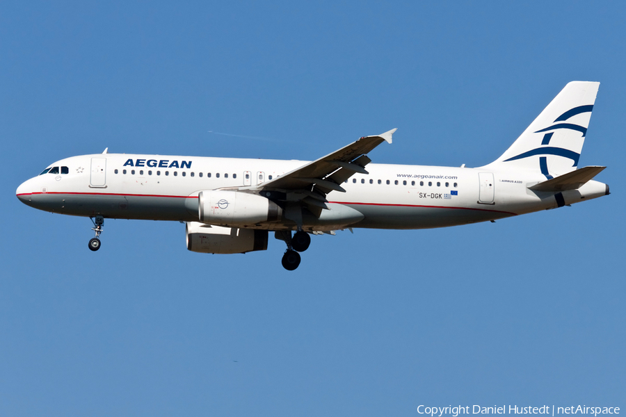 Aegean Airlines Airbus A320-232 (SX-DGK) | Photo 516091