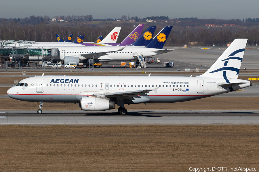 Aegean Airlines Airbus A320-232 (SX-DGL) | Photo 297784