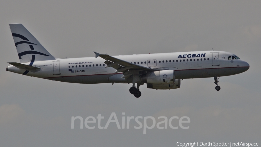 Aegean Airlines Airbus A320-232 (SX-DGN) | Photo 230728